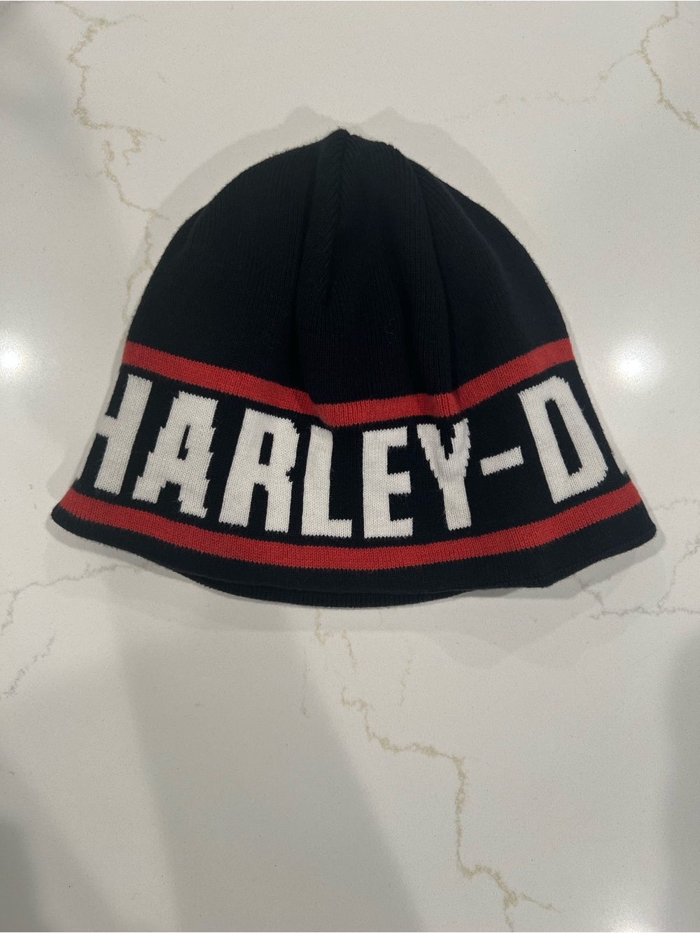 Harley-Davidson Reversible Knit
Beanie Hat Black Orange Logo
99431-18VM